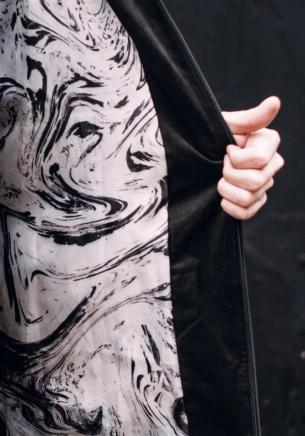 Marble Raincoat — Half/Half