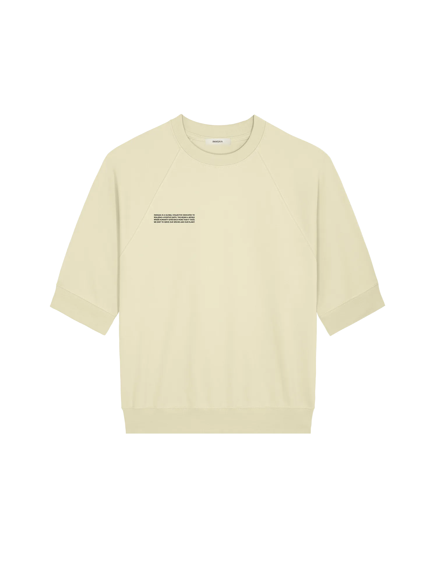 Mens DNA Double Jersey Short Sleeve Top—maitake beige