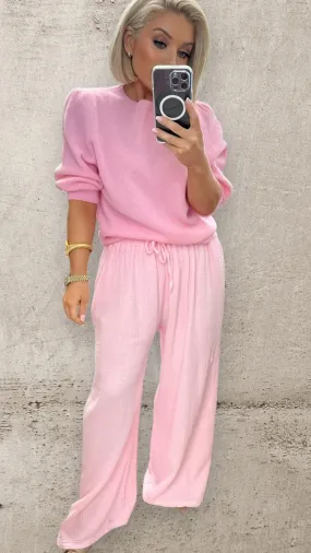 MIKA ALPACA BLEND JUMPER - BABY PINK