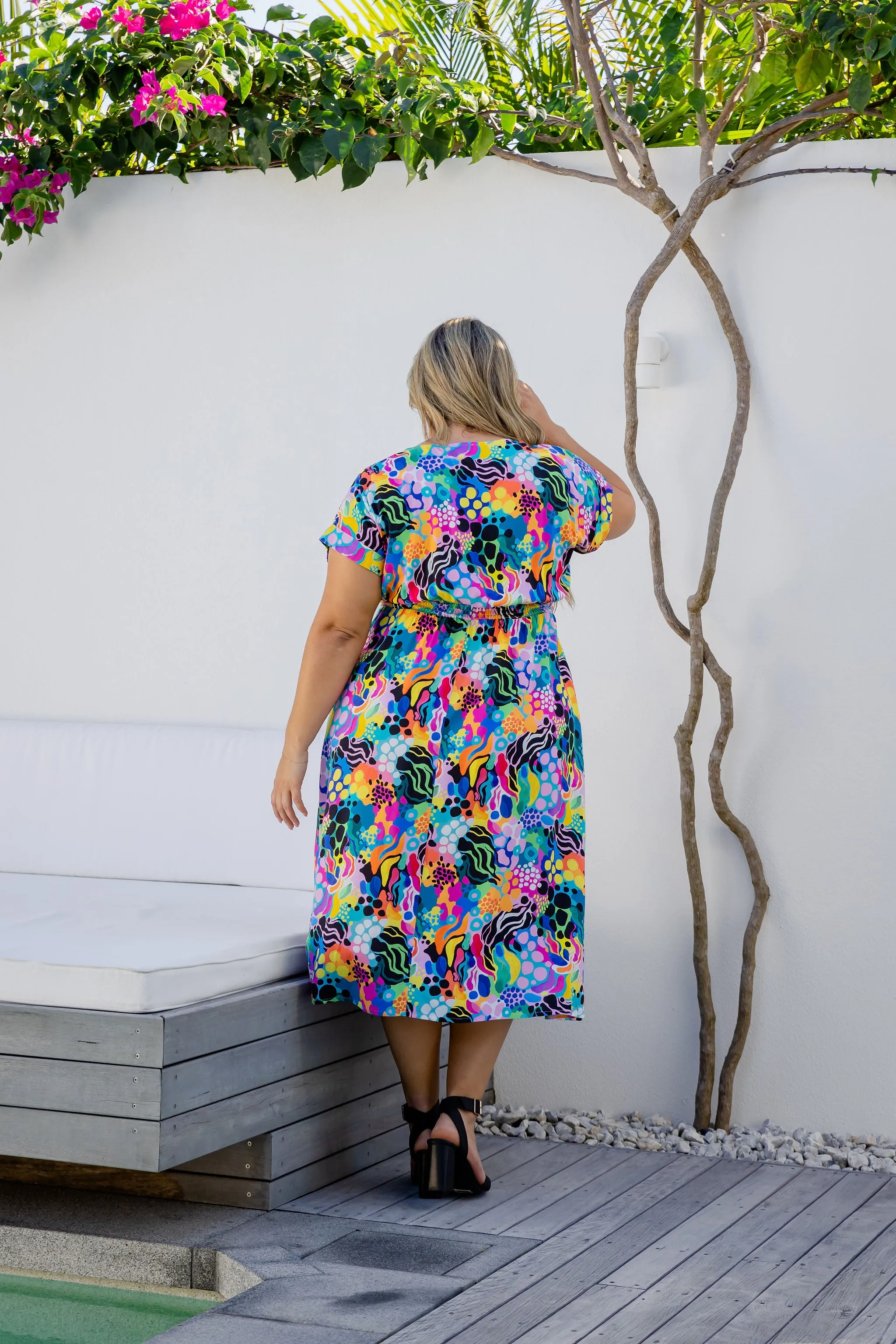 Millie Dress in Electric Zee by Kasey Rainbow