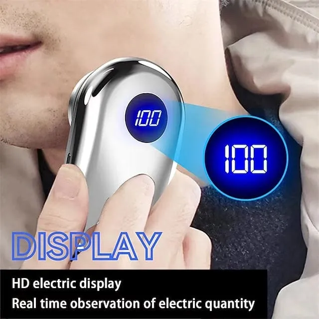Mini-Shave Portable Electric Shaver for Men