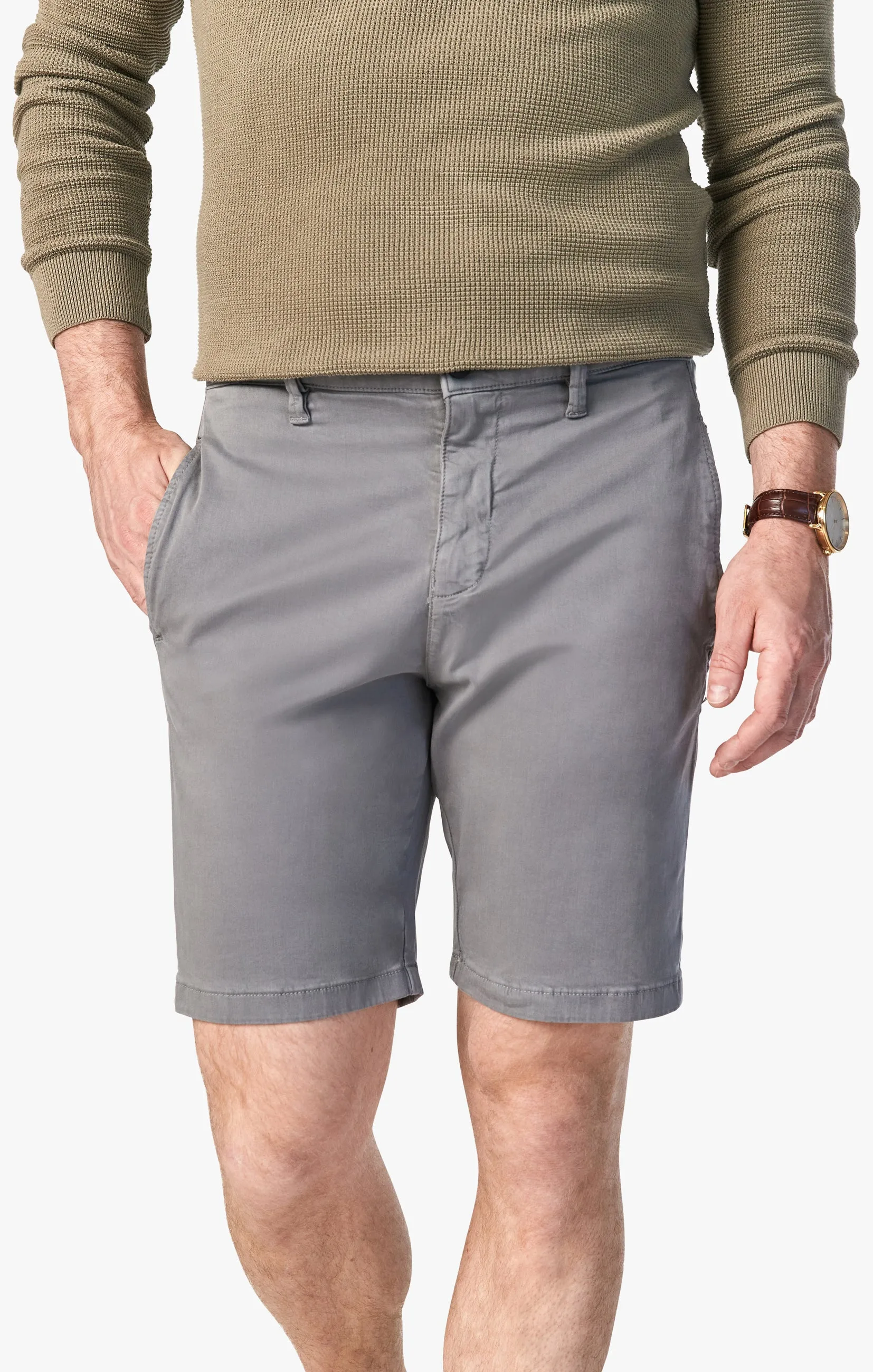 Nevada Shorts in Shark Twill