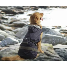 One For Pets - Dog Safety Hooded Raincoat - Navy