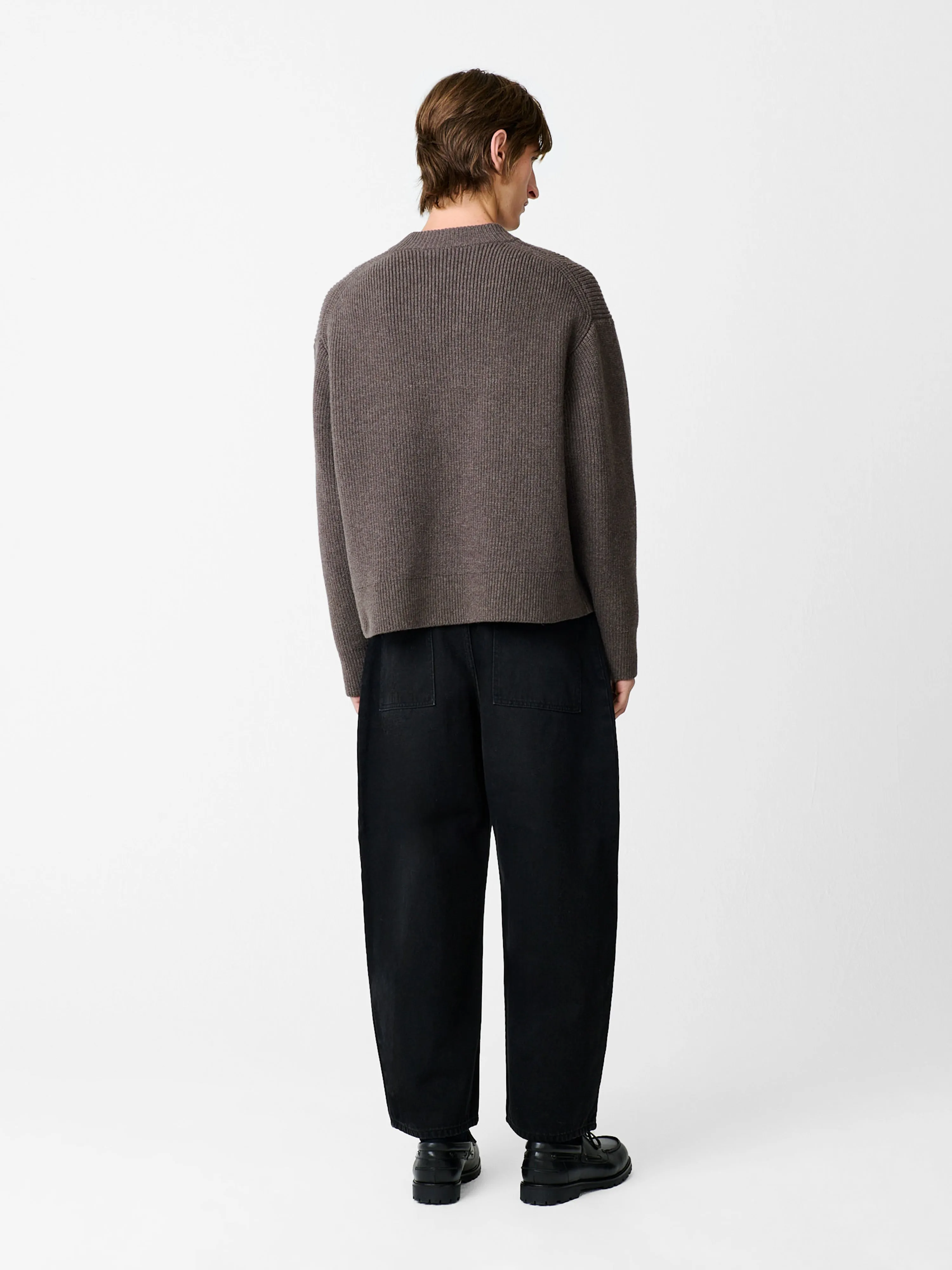 Paolo Denim Pant in Washed Black
