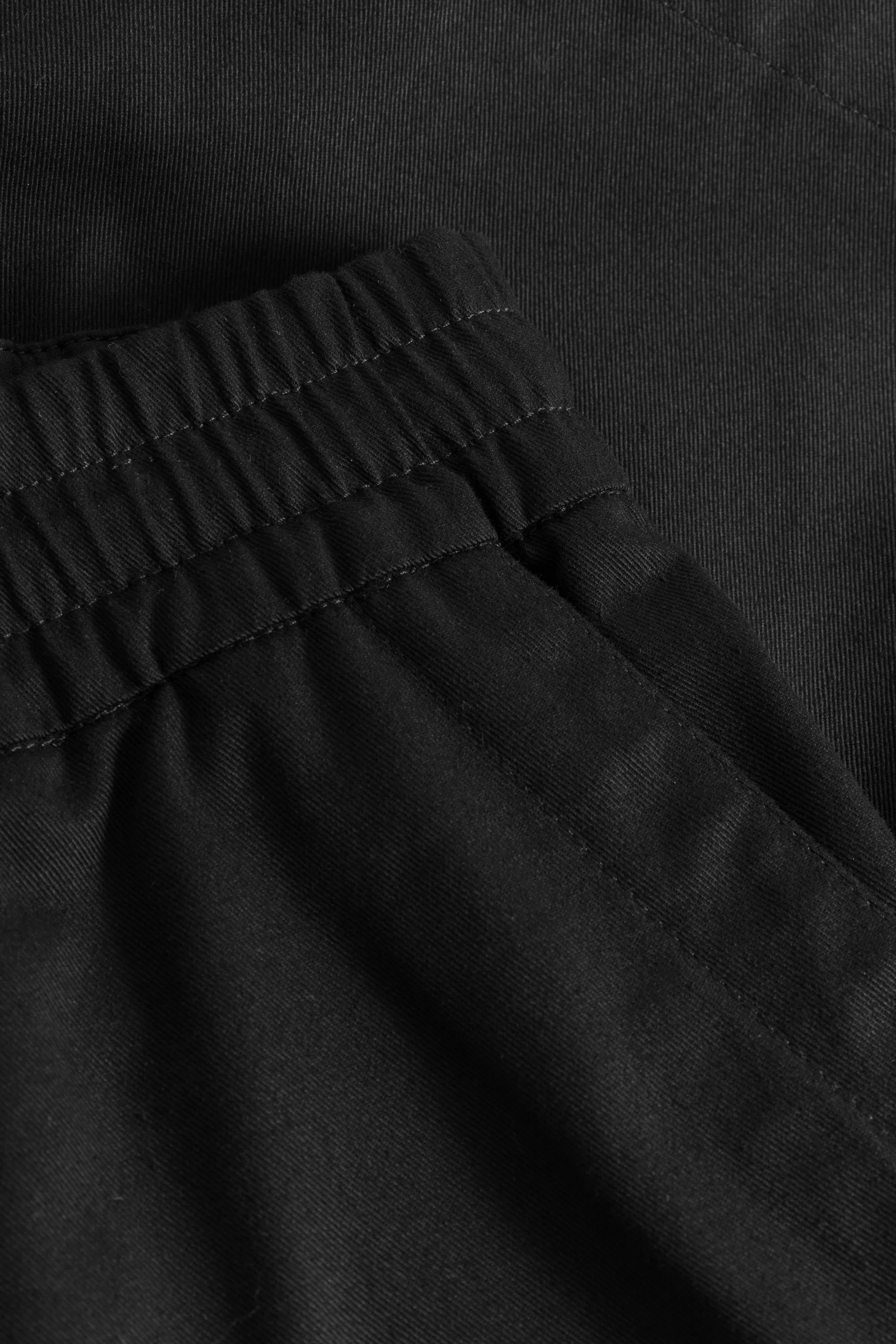 PEDRO LIGHT TWILL - BLACK