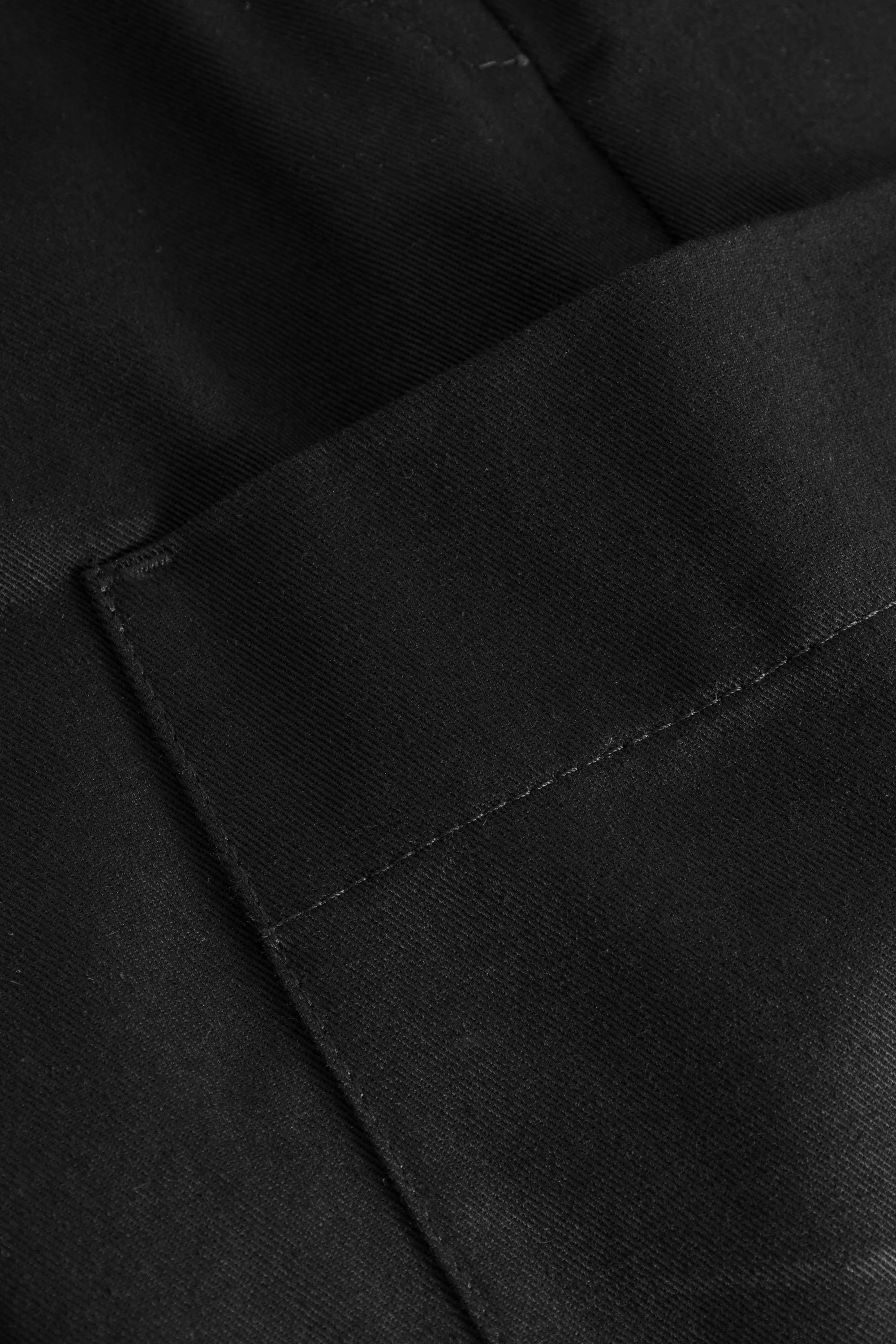 PEDRO LIGHT TWILL - BLACK