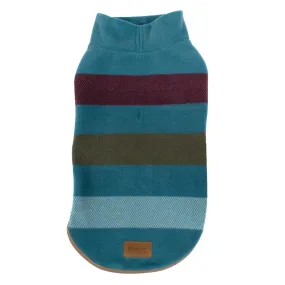 Pendleton Cabin Stripe Shale Fitted Fleece Vest for Dogs