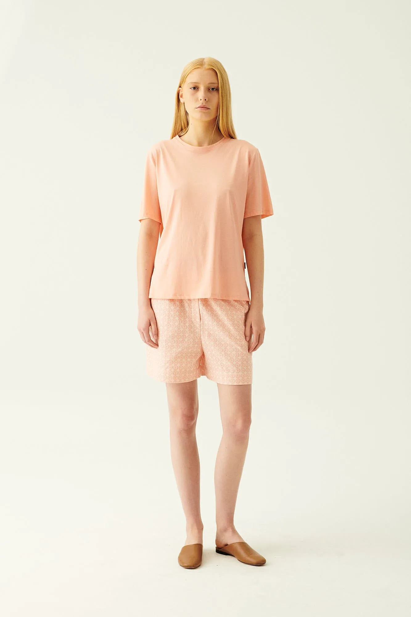 PETRI CHECKED COTTON - PINK/BEIGE CHECK