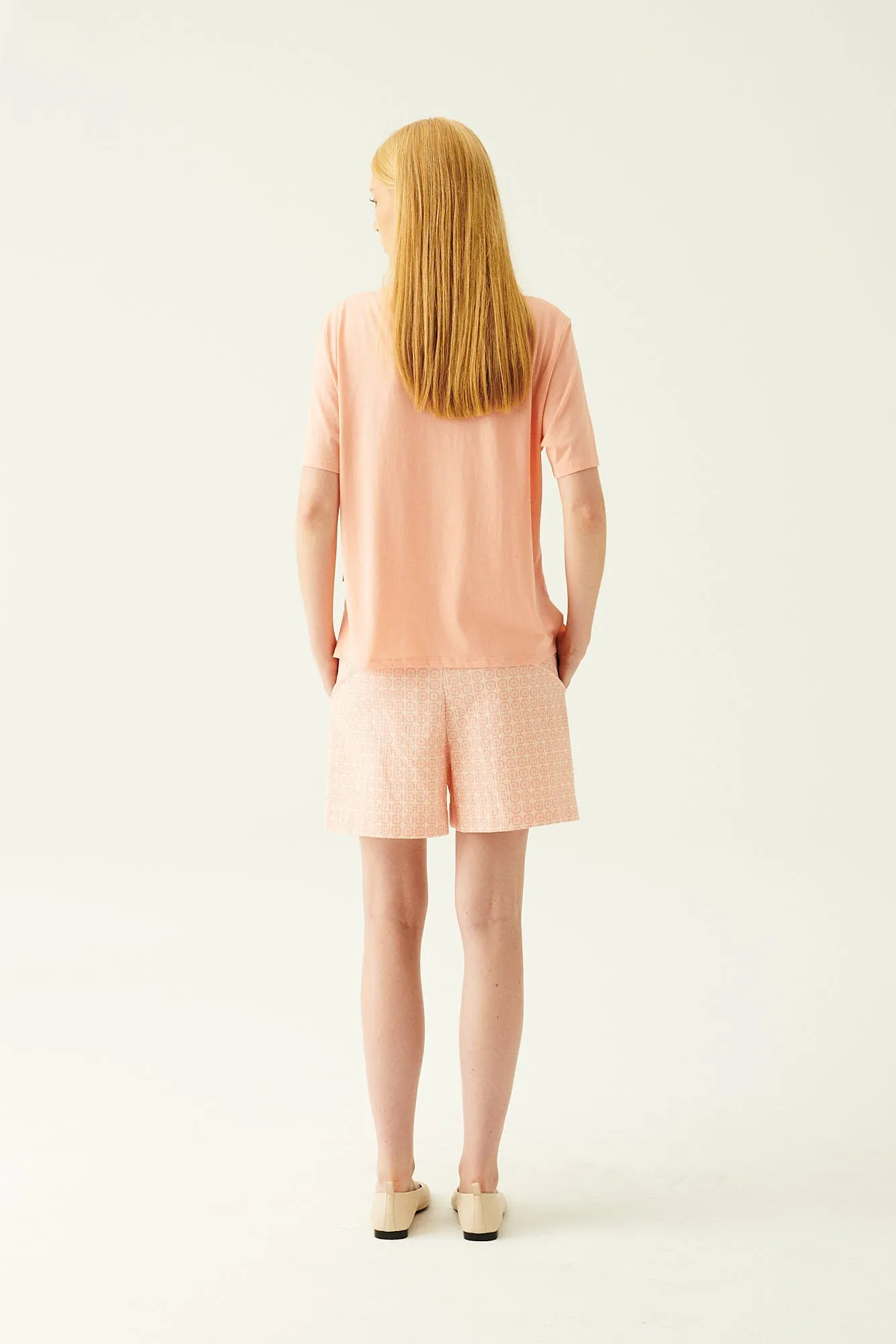 PETRI CHECKED COTTON - PINK/BEIGE CHECK