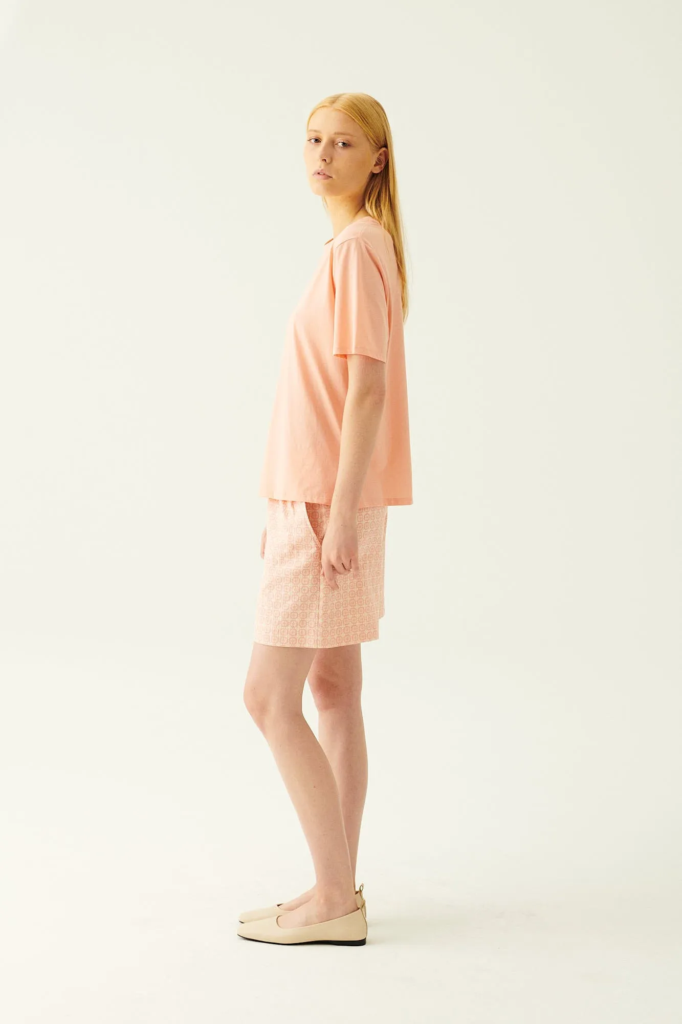 PETRI CHECKED COTTON - PINK/BEIGE CHECK