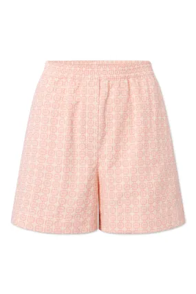 PETRI CHECKED COTTON - PINK/BEIGE CHECK