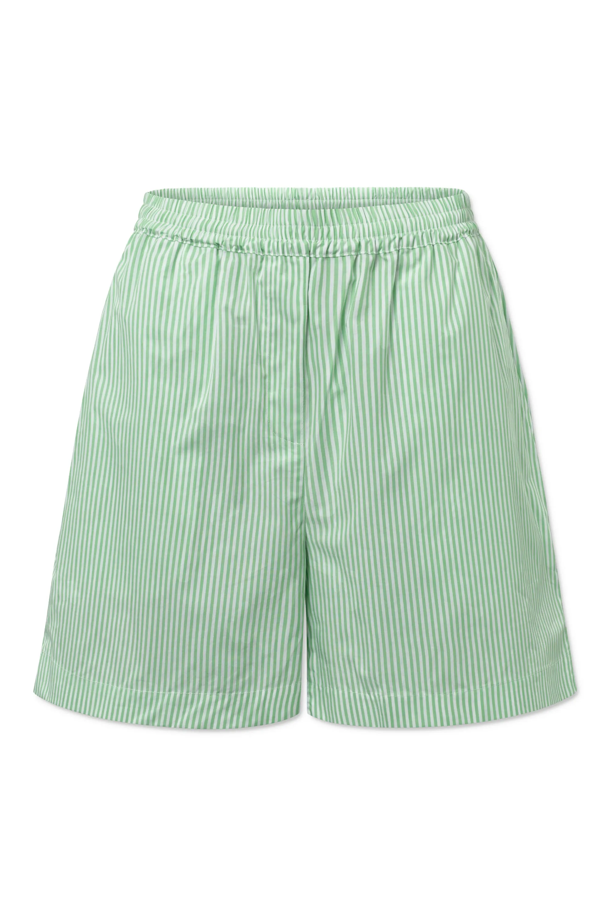 PETRI COTTON STRIPE - LIGHT GREEN STRIPE