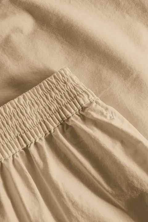 PETRI GARMENT DYED POPLIN - BEIGE