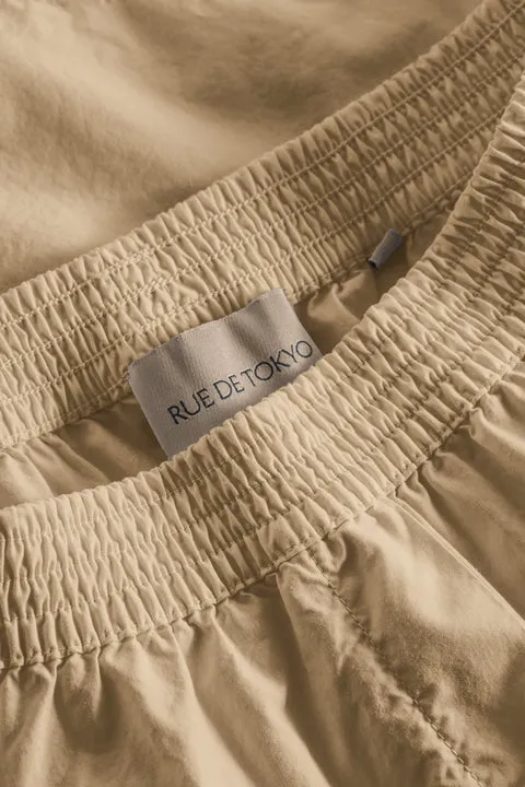 PETRI GARMENT DYED POPLIN - BEIGE