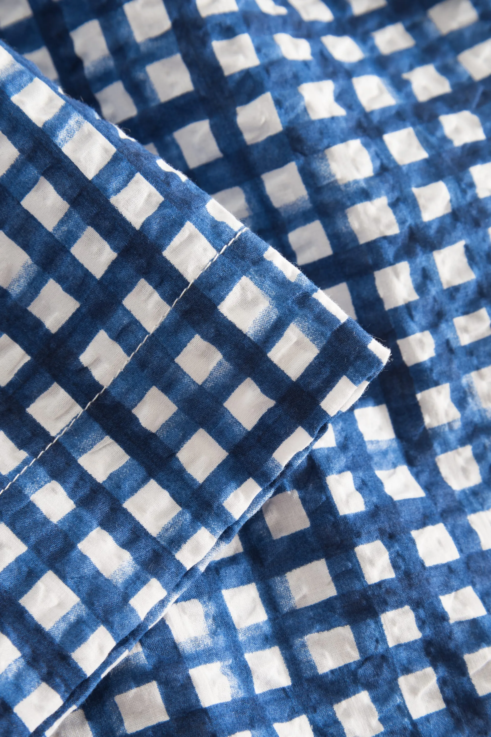 PETRI SHORTS BLUE/WHITE CHECK