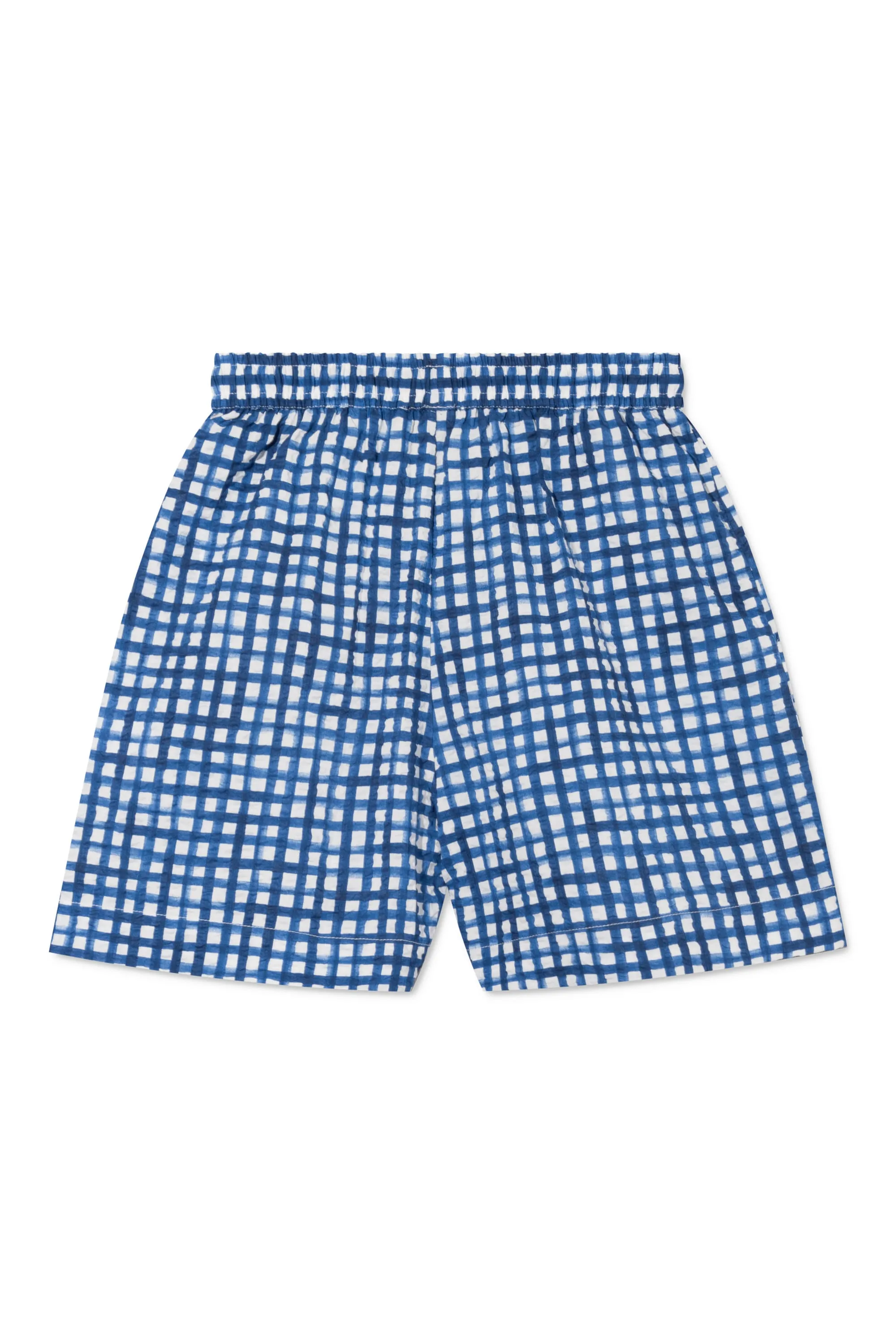 PETRI SHORTS BLUE/WHITE CHECK