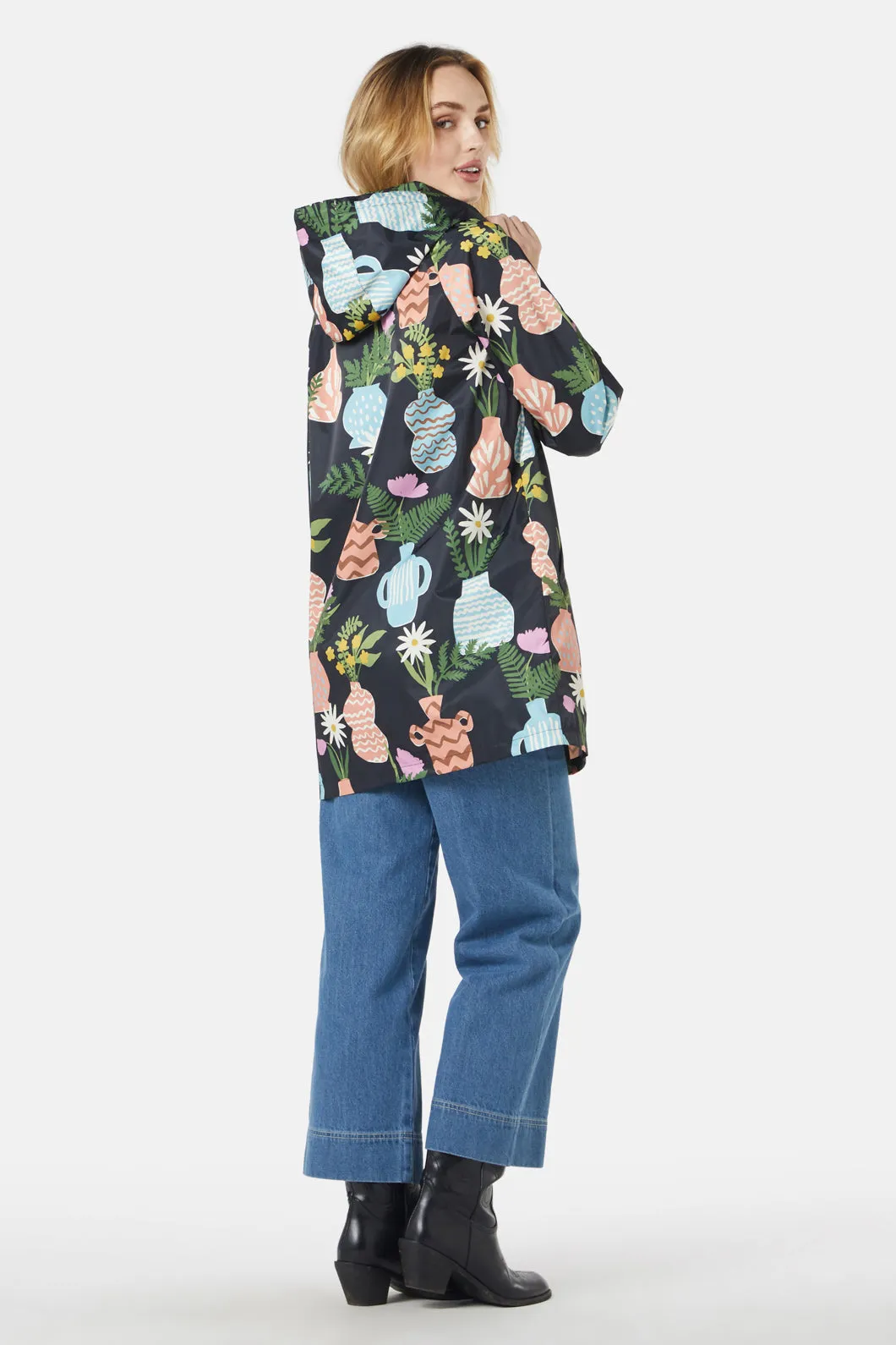 Pretty Vases Raincoat