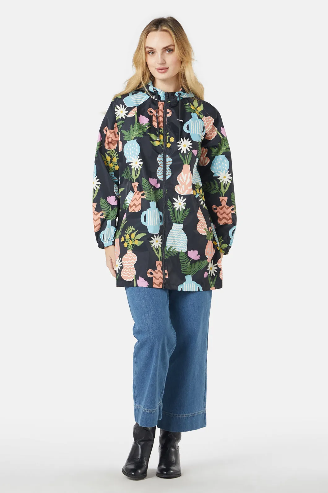 Pretty Vases Raincoat