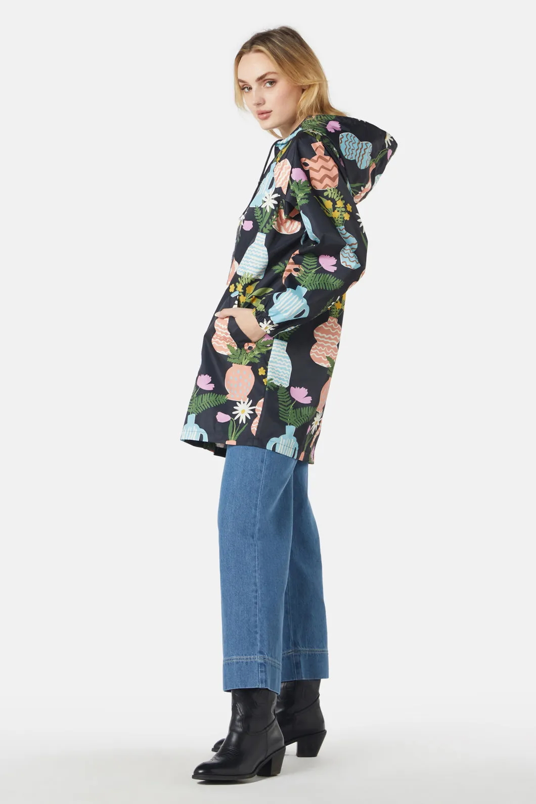 Pretty Vases Raincoat