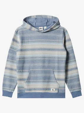 Quiksilver Great Otway Hooded Youth Sweatshirt-Bering Sea