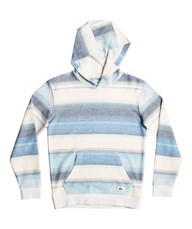 Quiksilver Great Otway Hooded Youth Sweatshirt-Delph Blue