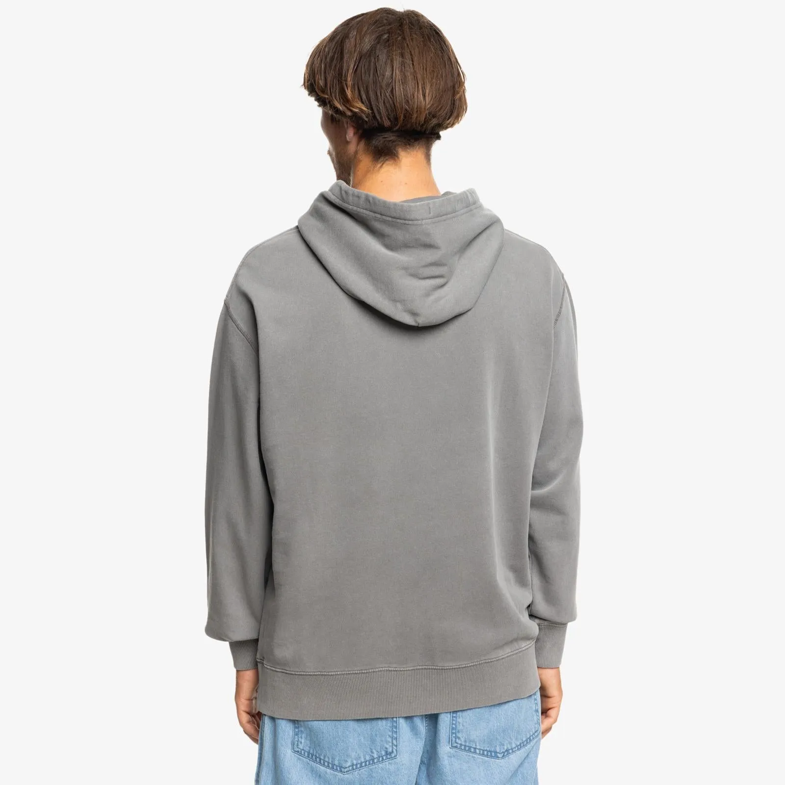 Quiksilver Mens Garment Dye Pullover Hoodie