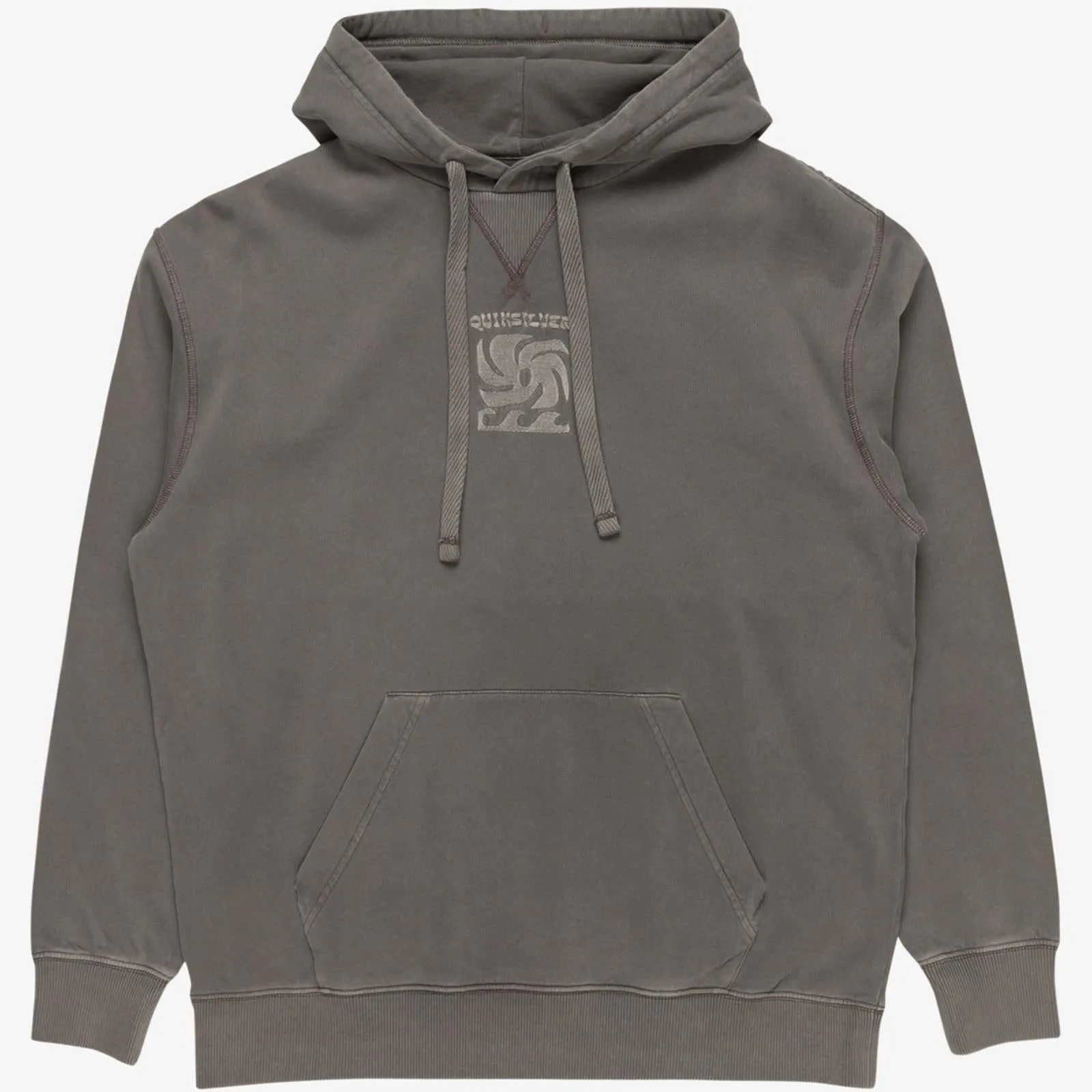 Quiksilver Mens Garment Dye Pullover Hoodie