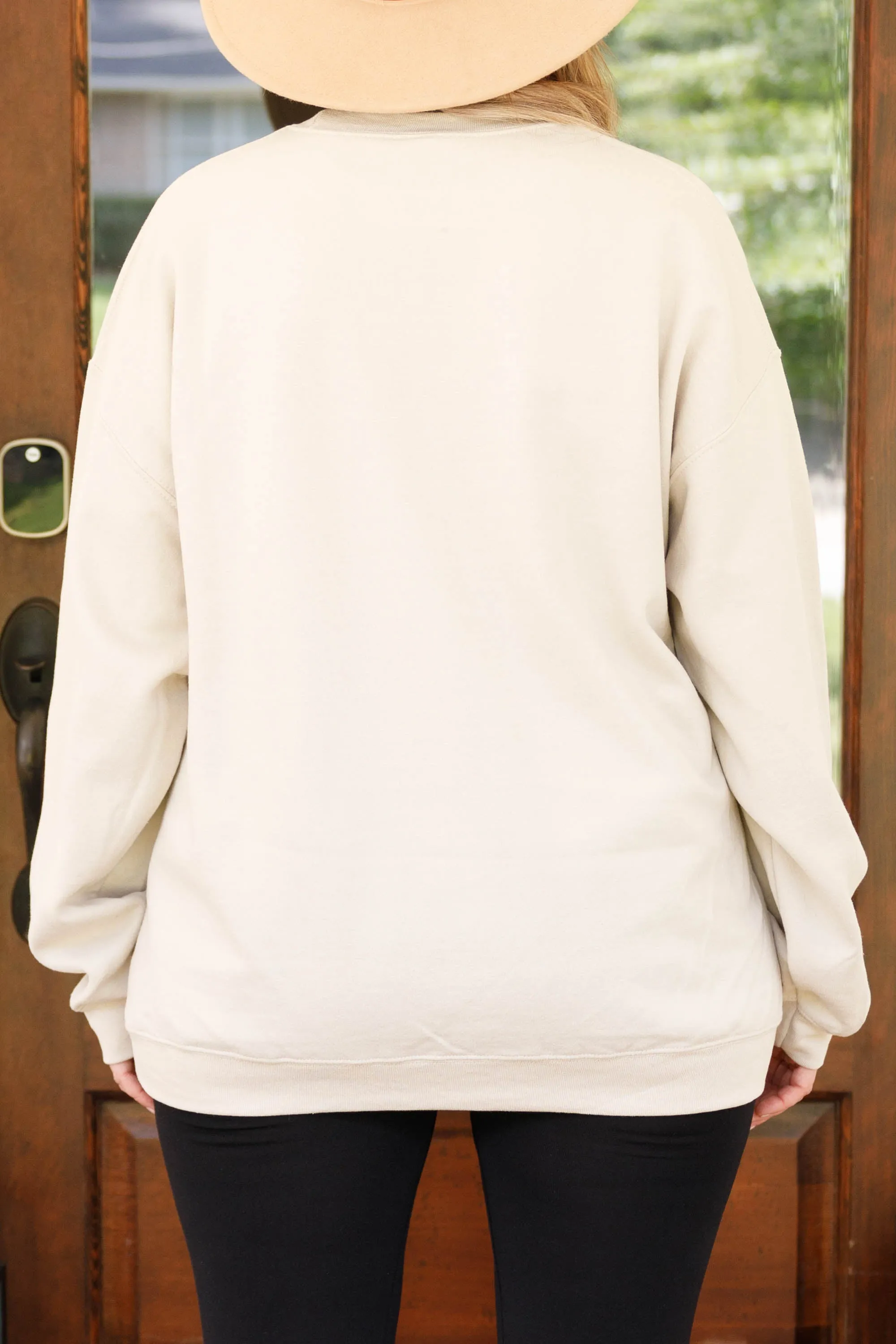 Salem Broom Company Sweatshirt, Sand