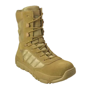 Sandbox - Men's 9" Coyote Suede Tactical Boot w/ Side Zipper & Composite Toe- KT1005
