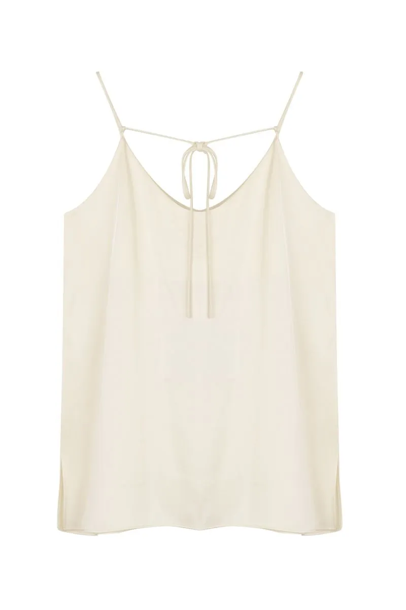 Sophia Sleeveless Top - Ivory