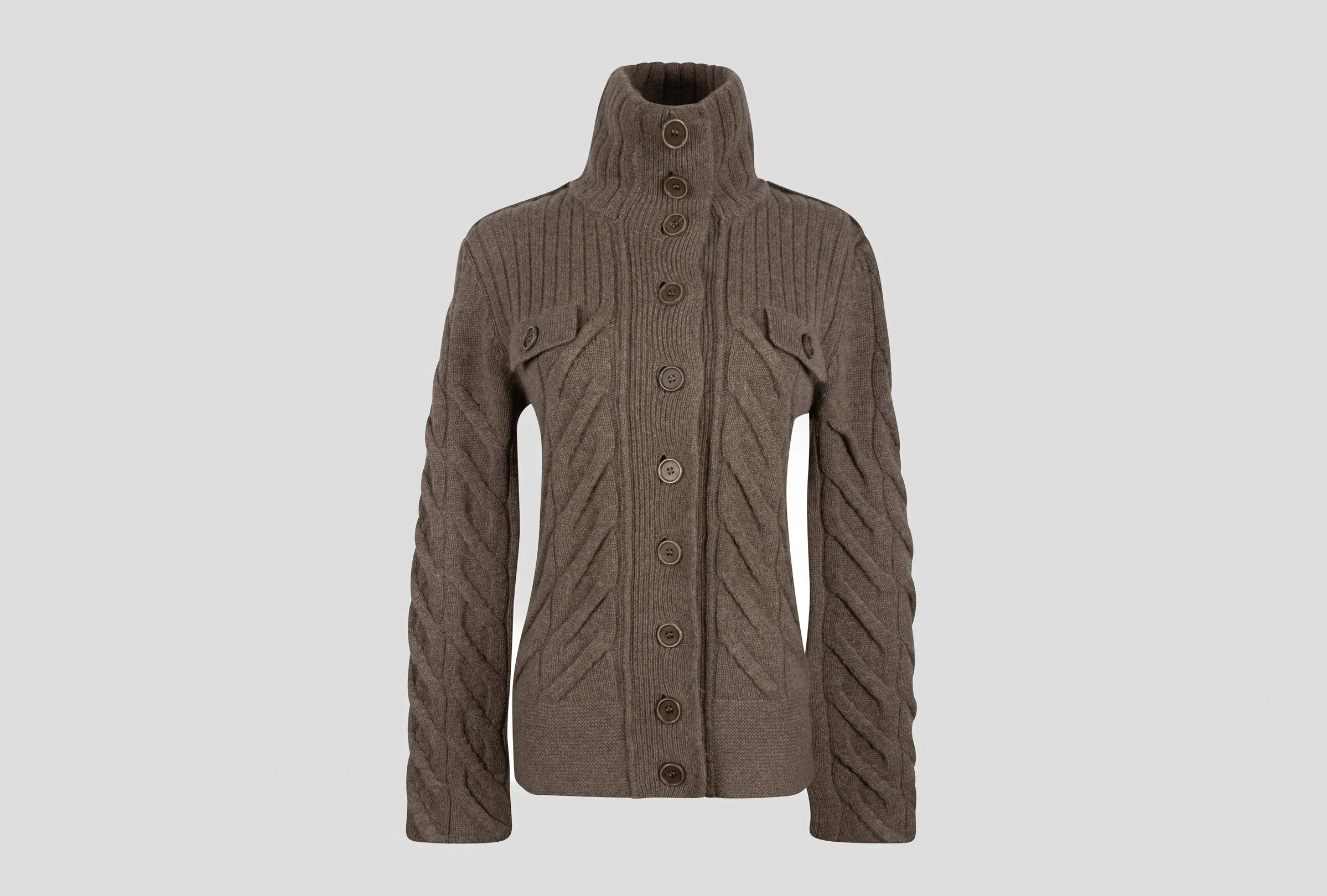 The Cable Cardigan