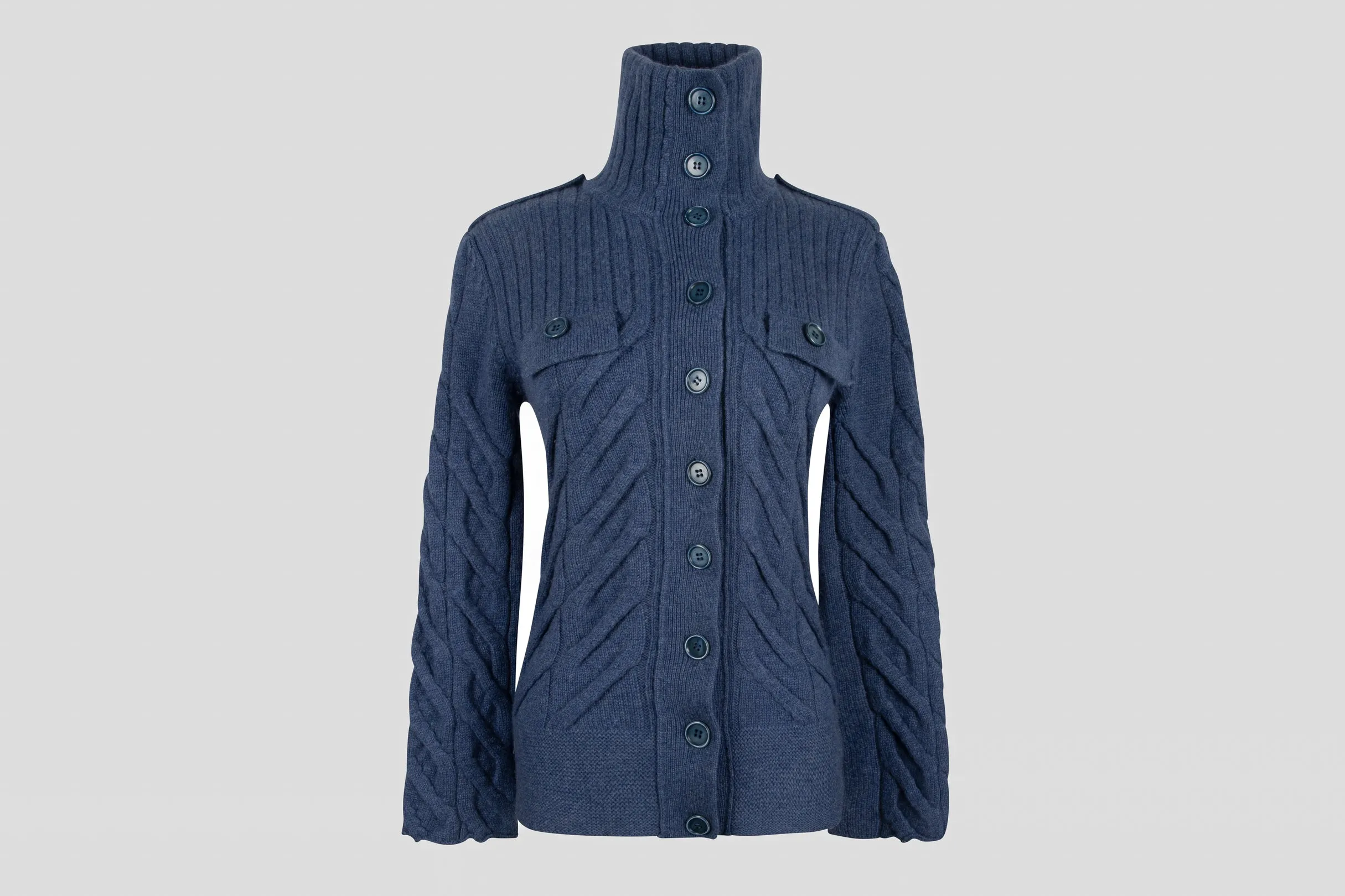 The Cable Cardigan
