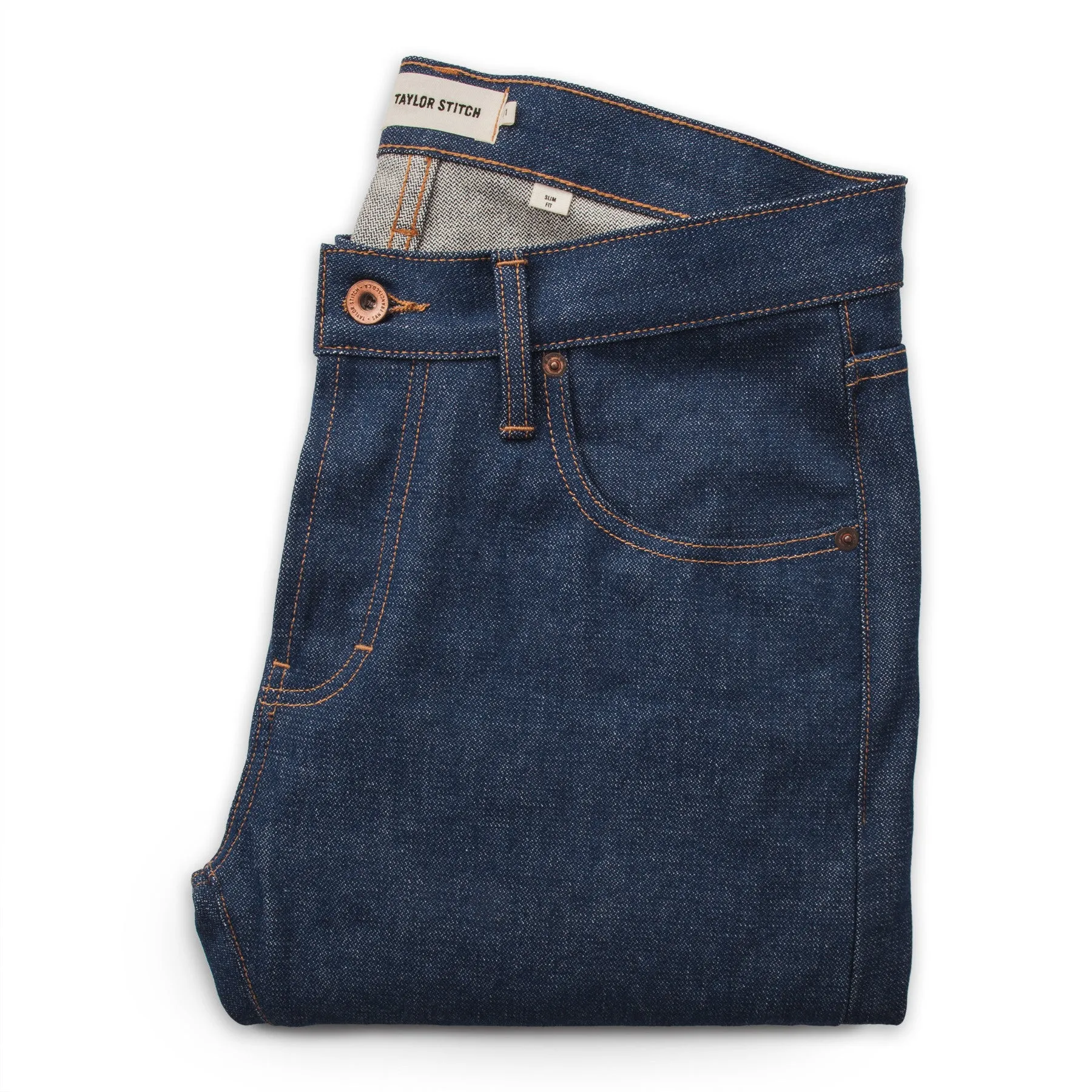 The Democratic Jean in Indigo Broken Twill