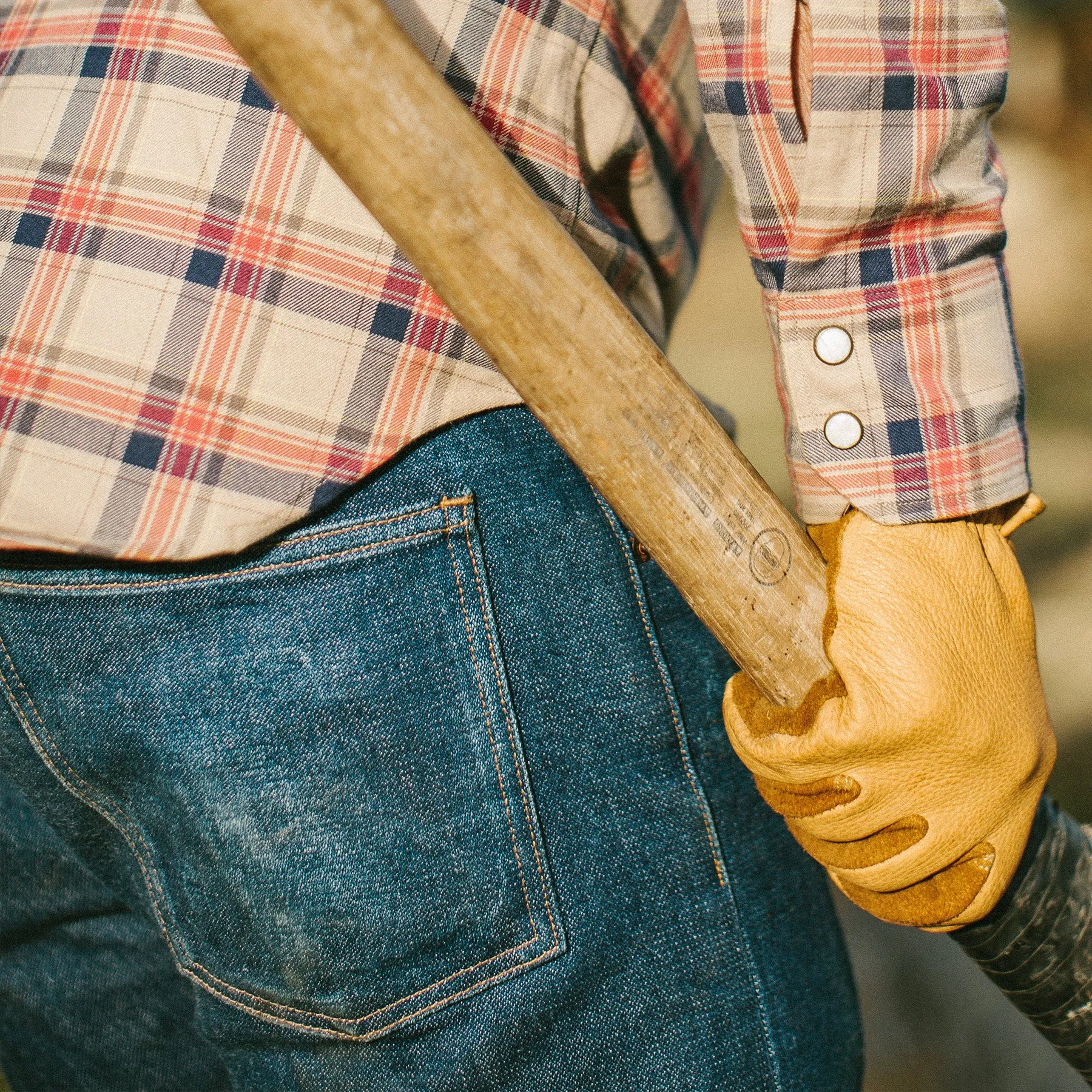 The Democratic Jean in Indigo Broken Twill