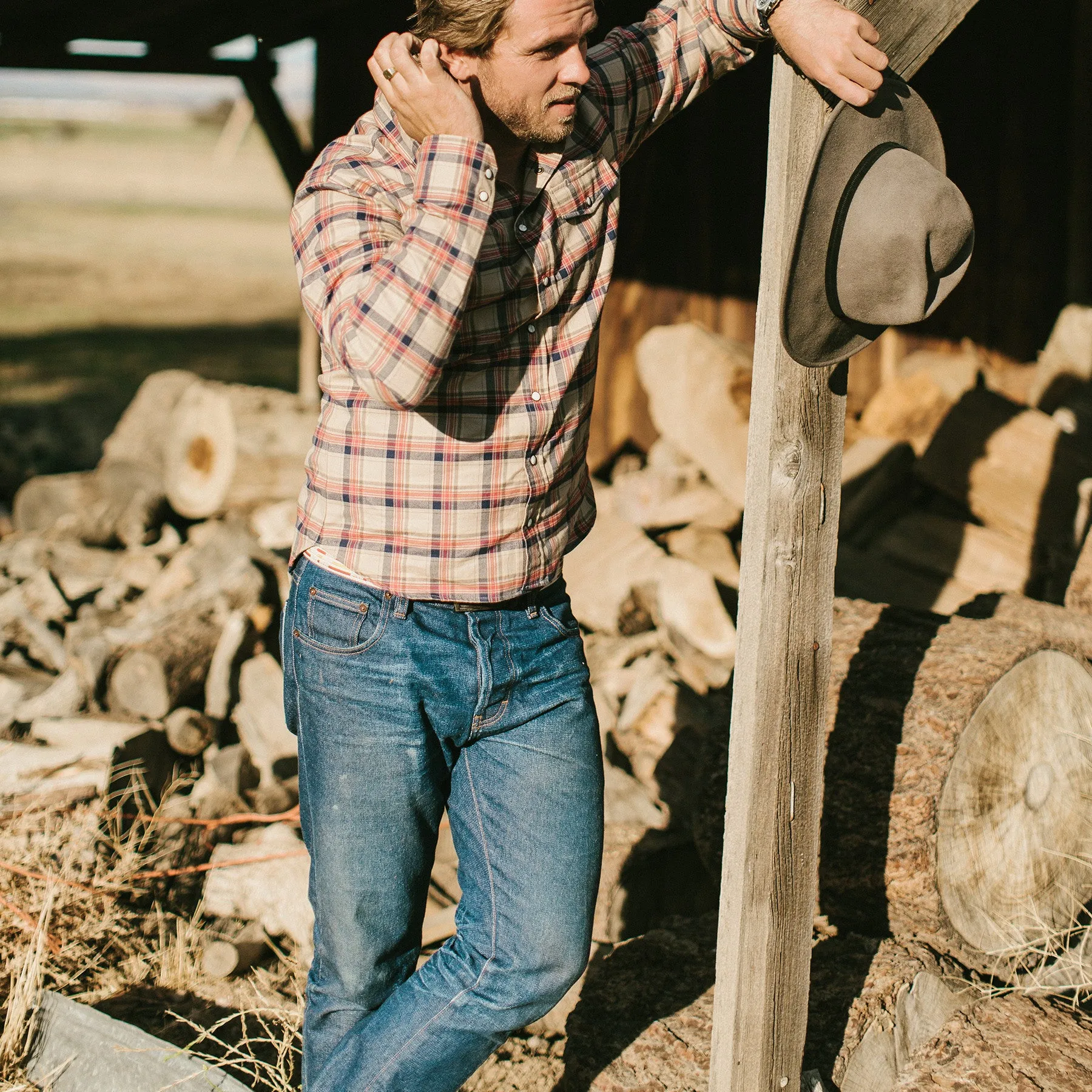 The Democratic Jean in Indigo Broken Twill
