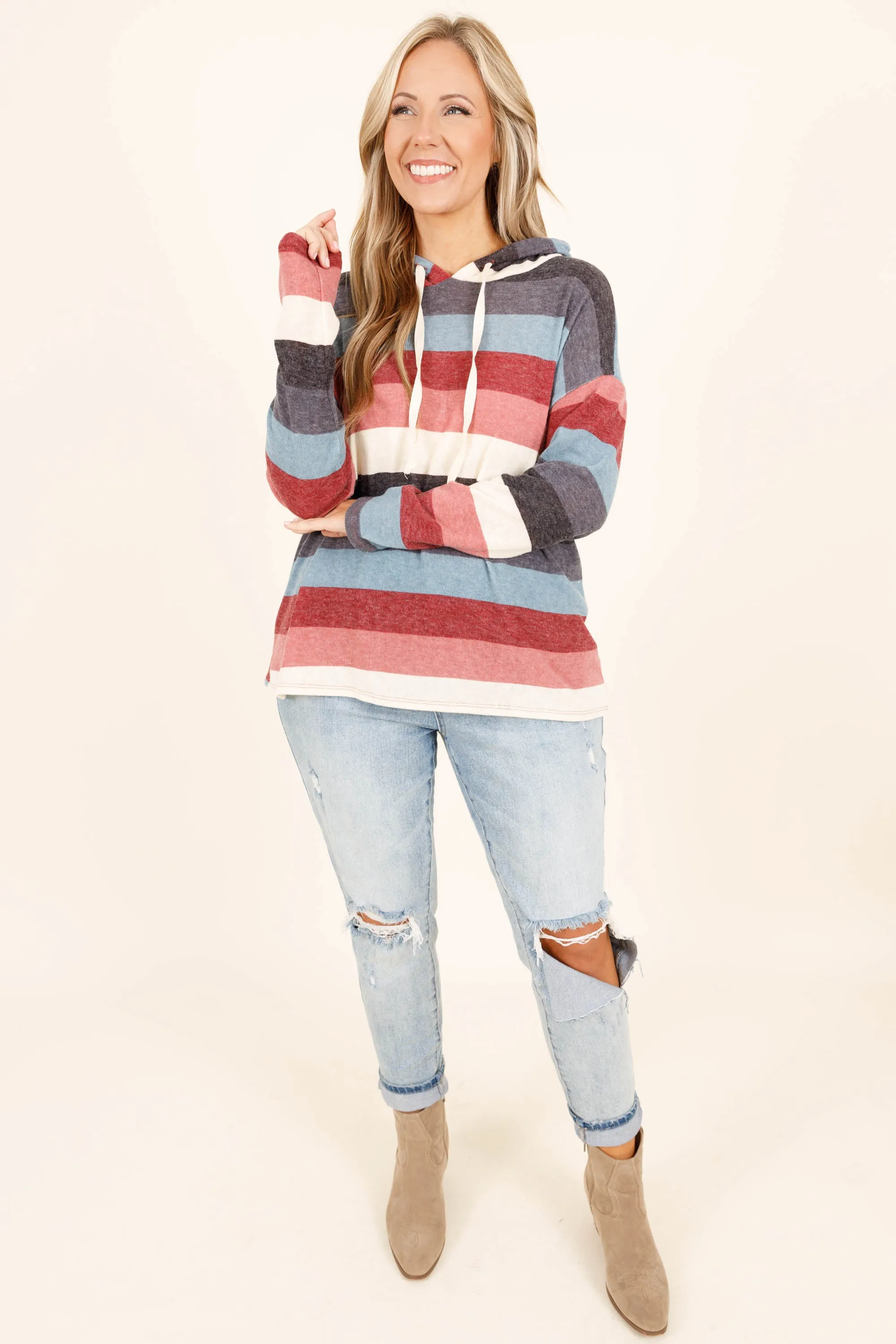 Traveling To You Hoodie, Multi