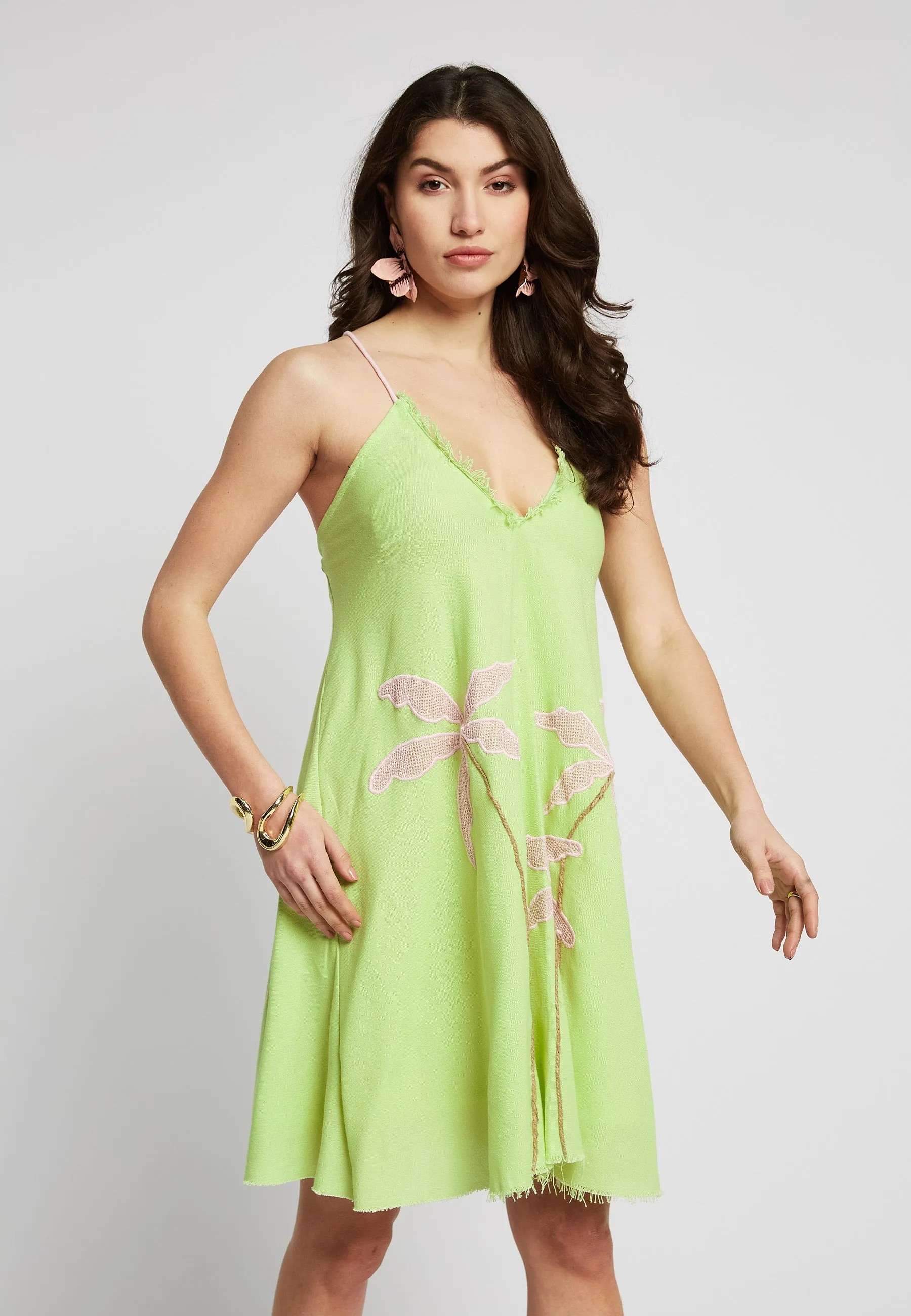 Tropi Lime Dress