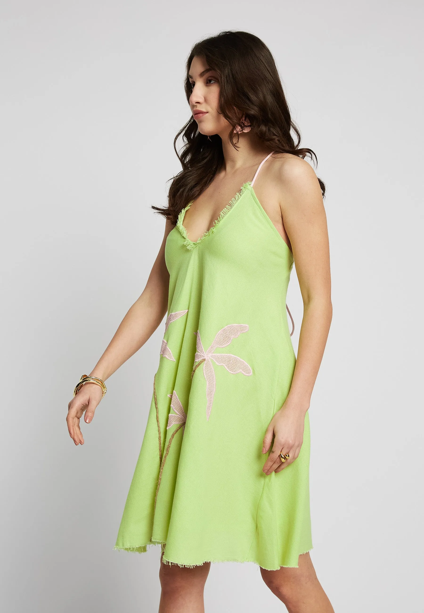 Tropi Lime Dress