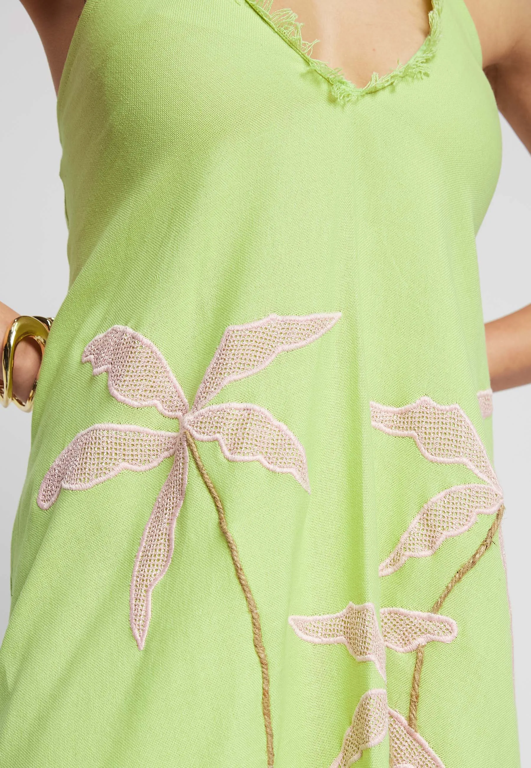 Tropi Lime Dress