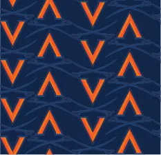 University of Virginia Print 3/4 Sleeve Resort Dress - UVA1B