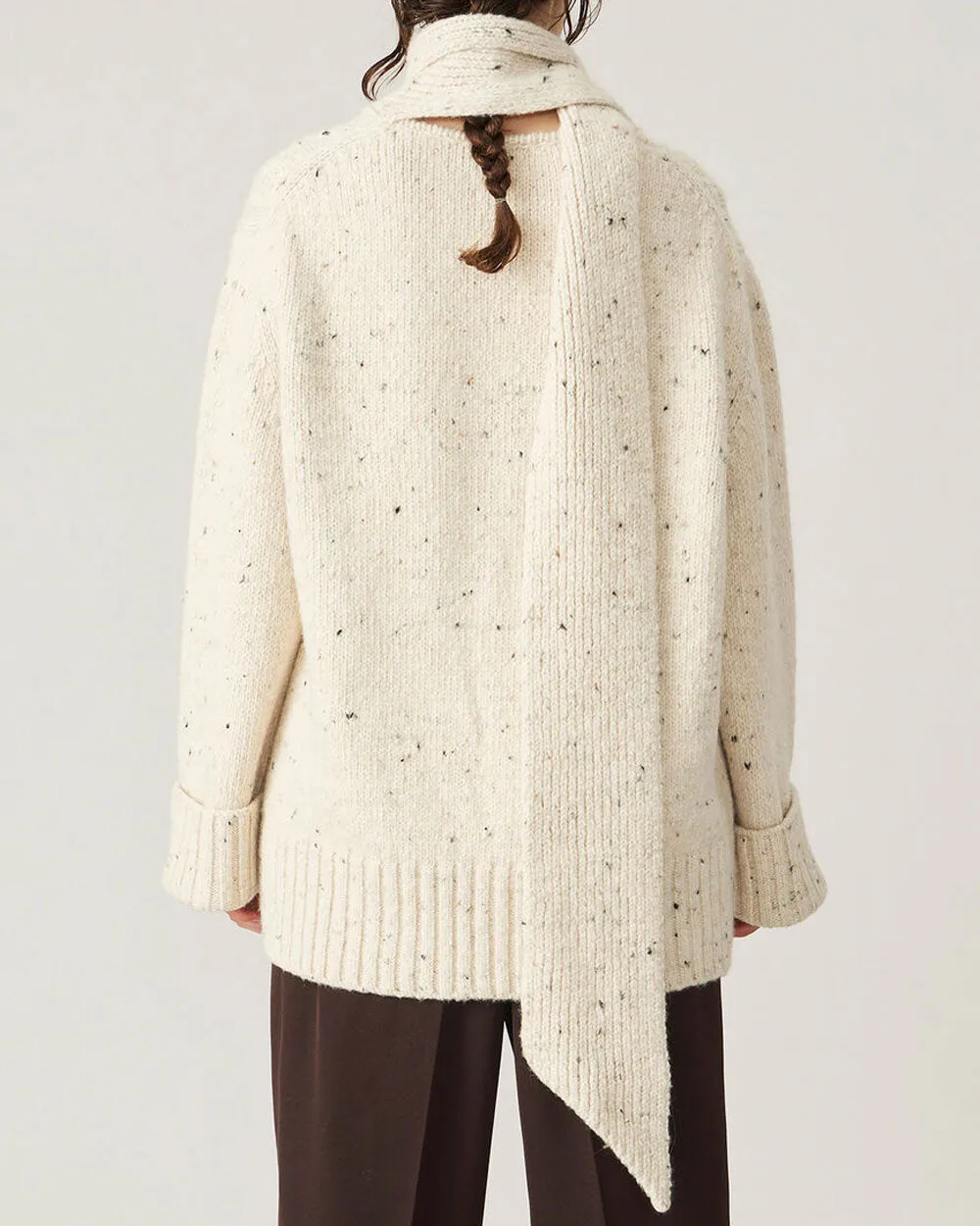 Vanilla Ice Cable Knit Sweater