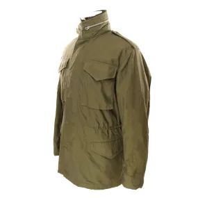 VINTAGE US ARMY M-1965 M65 FIELD JACKET 1967 VIETNAM WAR SIZE SMALL LONG WITH LINER NOS