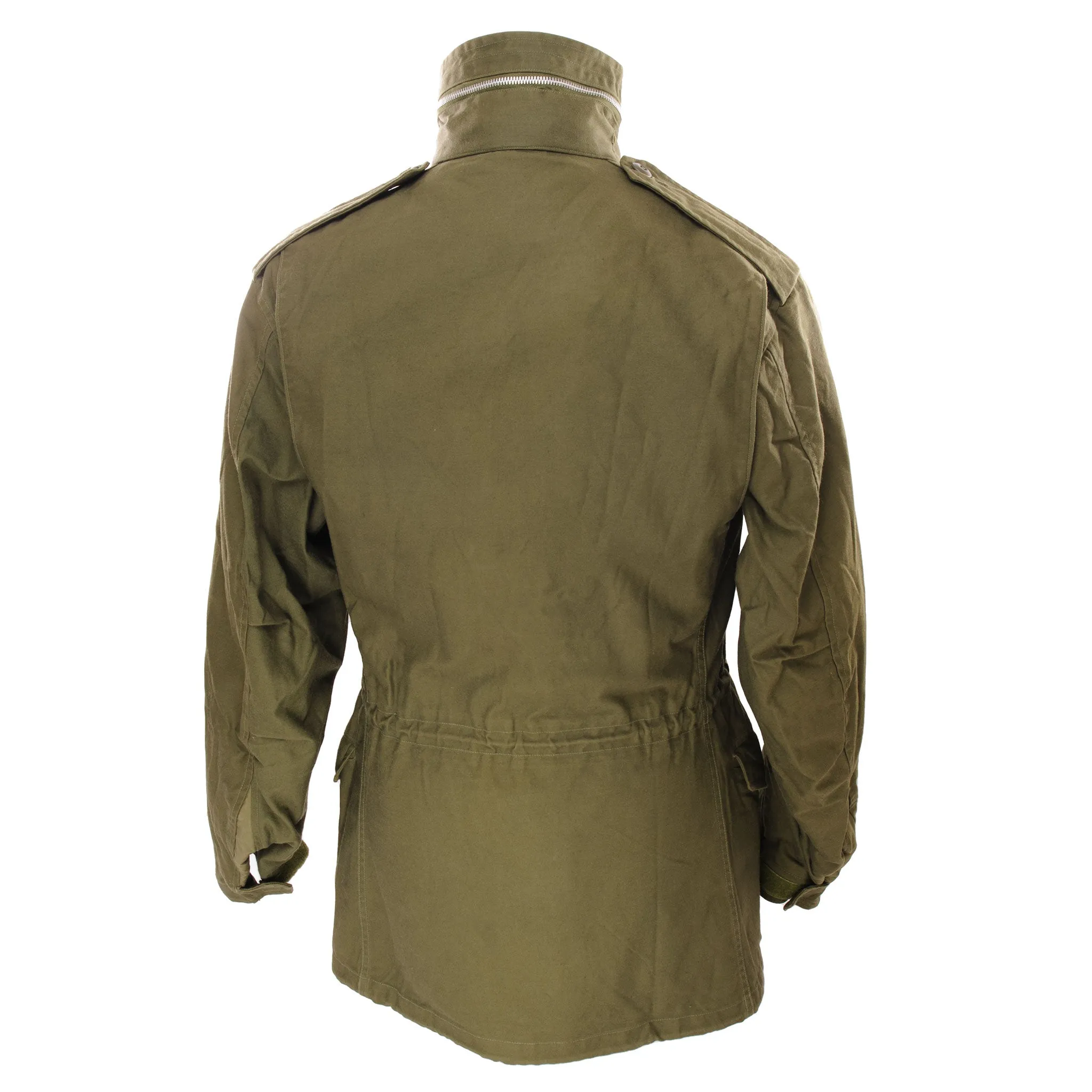 VINTAGE US ARMY M-1965 M65 FIELD JACKET 1967 VIETNAM WAR SIZE SMALL LONG WITH LINER NOS