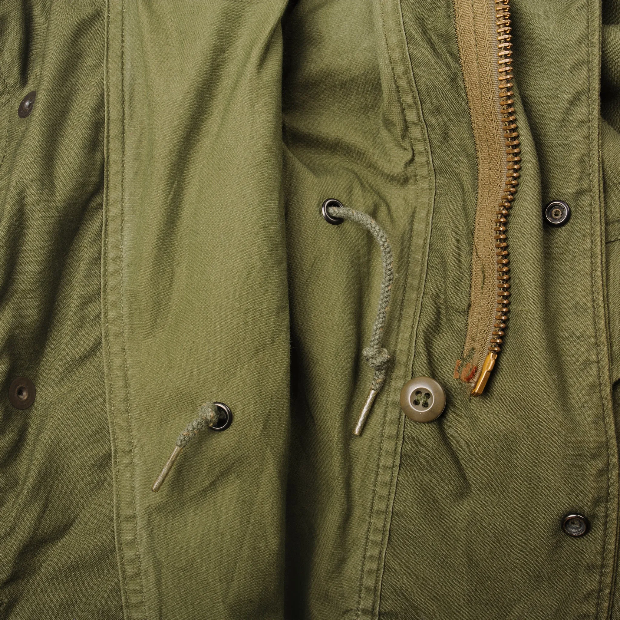 VINTAGE US ARMY M-1965 M65 FIELD JACKET 1978 SIZE LARGE REGULAR