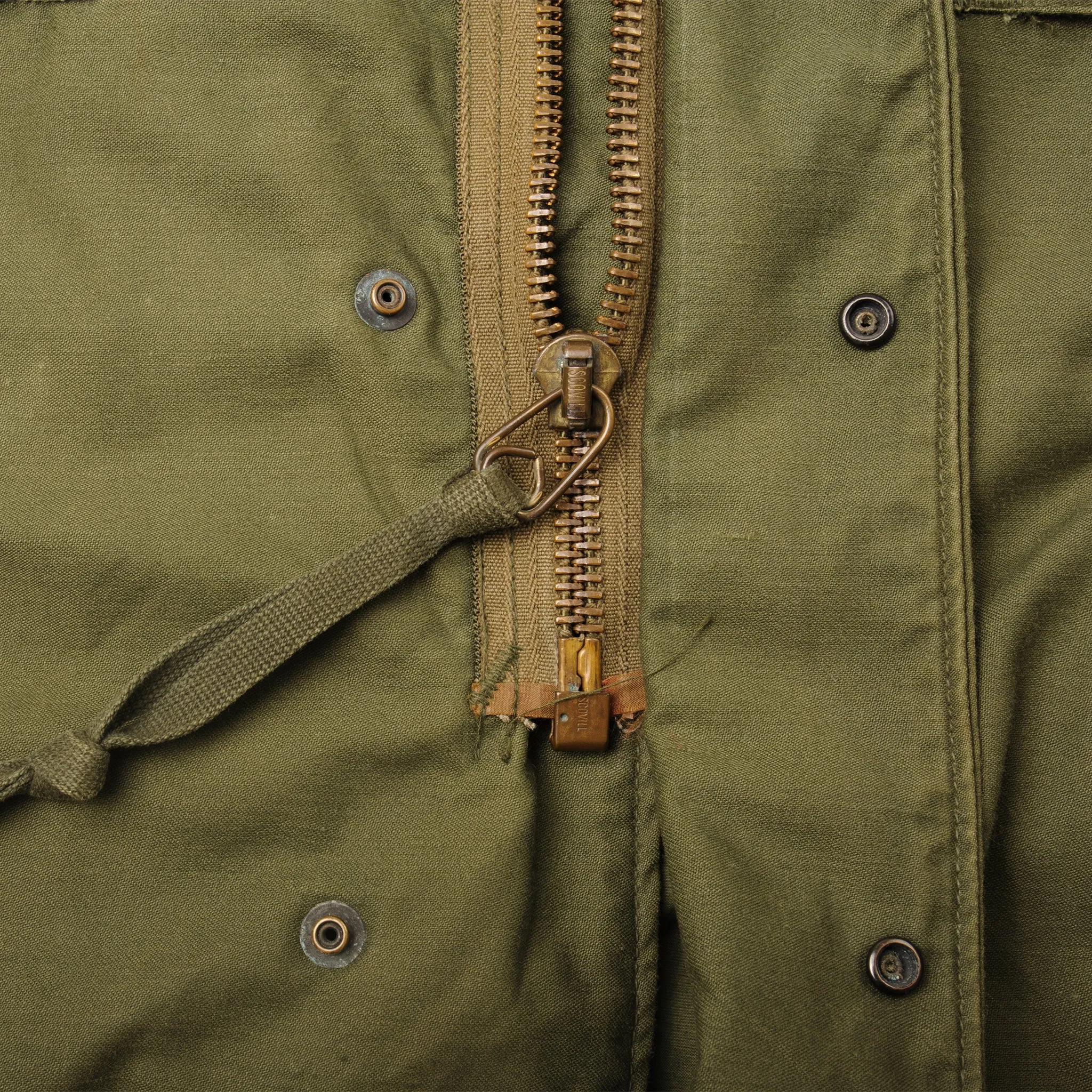VINTAGE US ARMY M-1965 M65 FIELD JACKET 1978 SIZE LARGE REGULAR