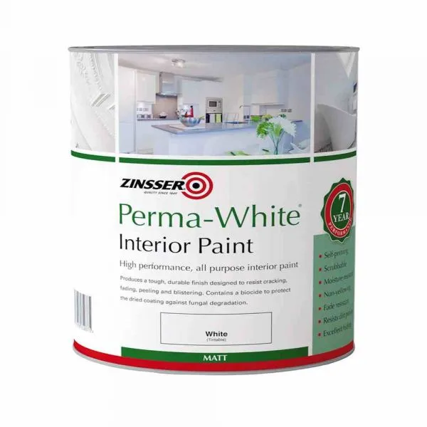 Zinsser Perma-White Interior Matt 2.5L